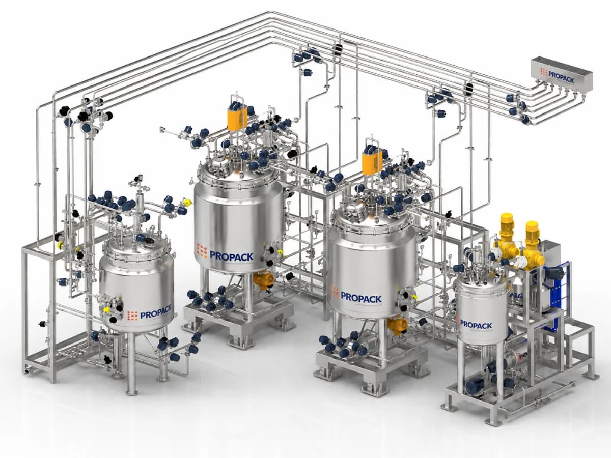 Pharmaceutical formulation process equipment