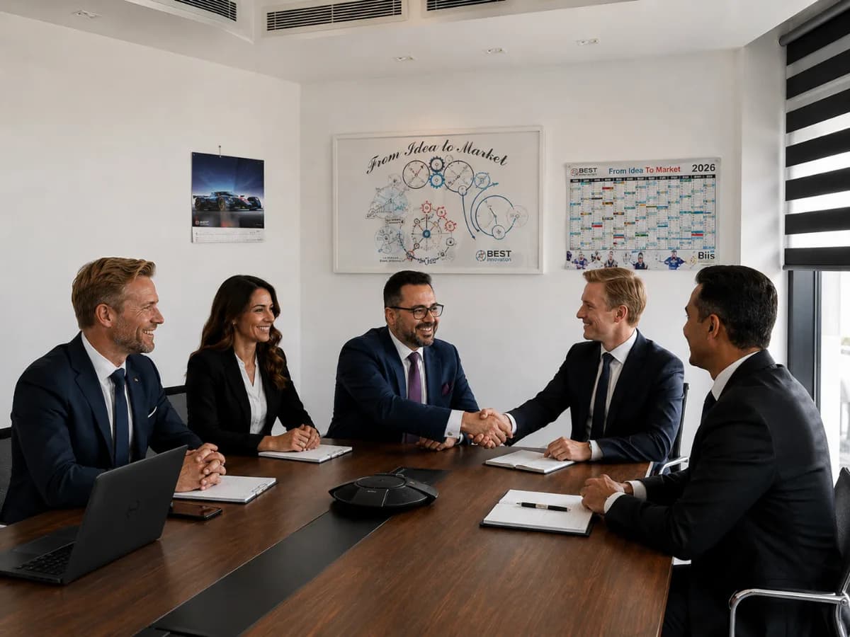 Global investment and cross-border partnership support by BEST Innovation