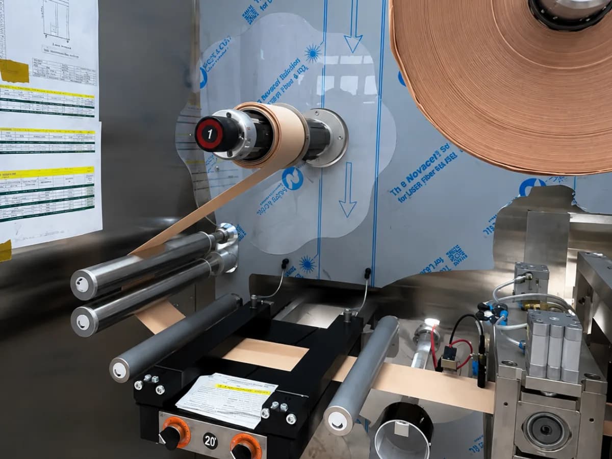 Film cutting and pouching for ODF and TDS